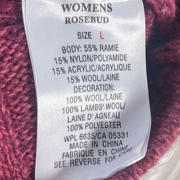 Woolrich Vintage Chunky Space Dyed 1/1 Zip Ramie/Wool Blend Sweater Sz S - Picture 8 of 9